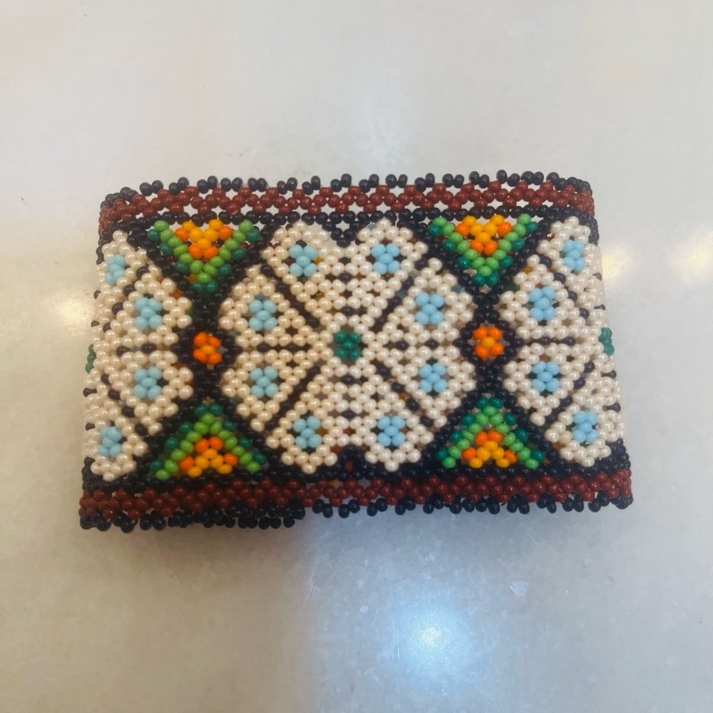 Seed bead, handmade bracelet.